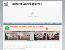 Tablet Screenshot of ige-india.com